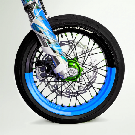 Gráficos 50/50 para ruedas de moto