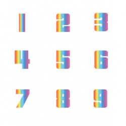 Sticker con Número Personalizado – Pegatina resistente para moto o coche